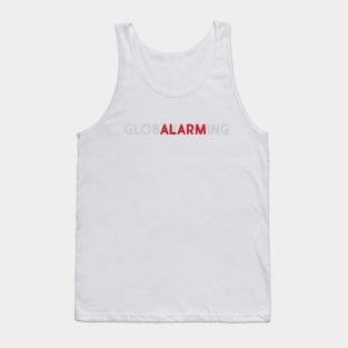 Global Warming Alarm Tank Top